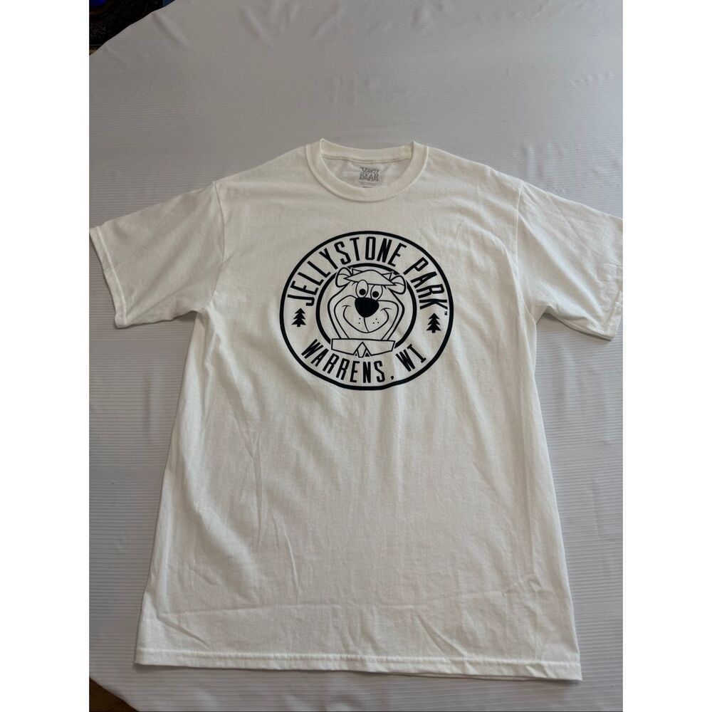 Yogi Bear Jellystone Park White T-Shirt Size Medium New